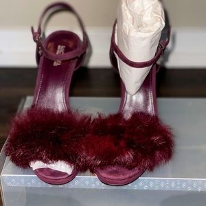 Michael kors rabbit fur SEXY heel